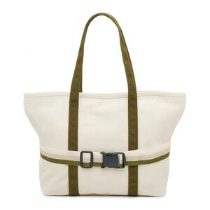 Canvas Tote with Travel Band